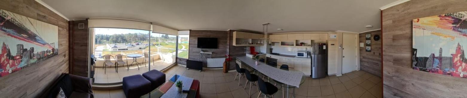 Departamento Laguna Bahia Algarrobo Buitenkant foto