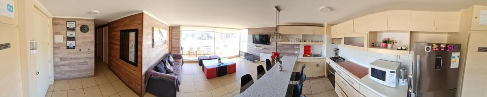 Departamento Laguna Bahia Algarrobo Buitenkant foto