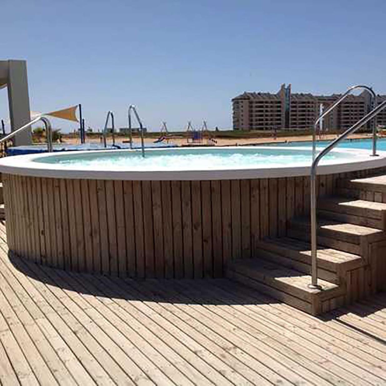 Departamento Laguna Bahia Algarrobo Buitenkant foto