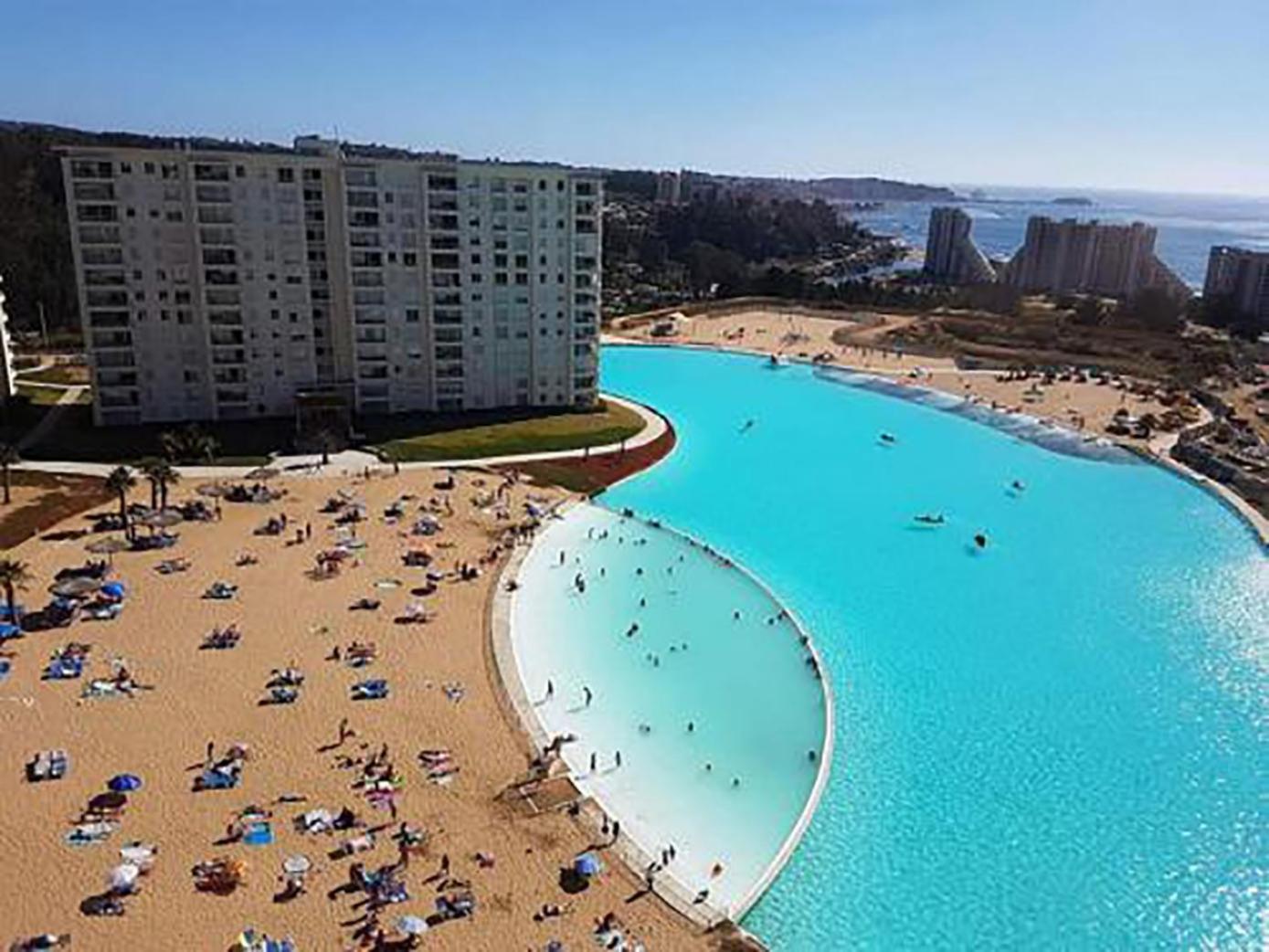Departamento Laguna Bahia Algarrobo Buitenkant foto