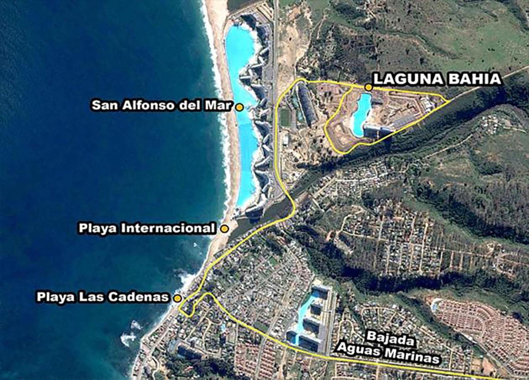 Departamento Laguna Bahia Algarrobo Buitenkant foto