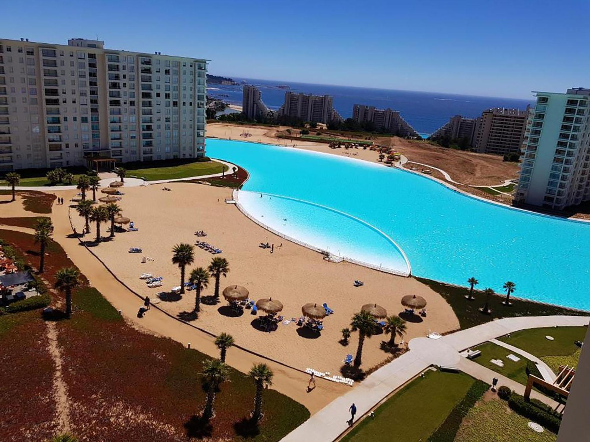 Departamento Laguna Bahia Algarrobo Buitenkant foto