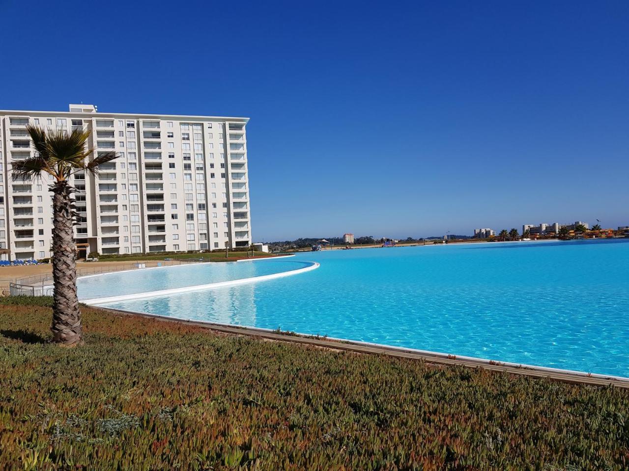 Departamento Laguna Bahia Algarrobo Buitenkant foto